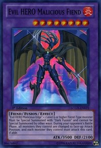 Evil HERO Malicious Fiend #LCGX-EN072