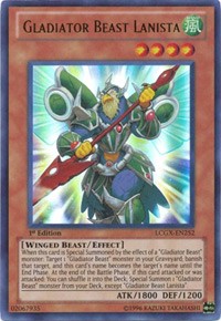 Gladiator Beast Lanista #LCGX-EN252