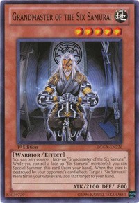 Grandmaster of the Six Samurai #LCGX-EN226