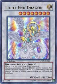 Light End Dragon #LCGX-EN189