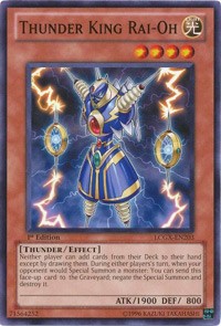Thunder King Rai-Oh #LCGX-EN203