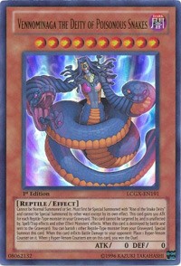 Vennominaga the Deity of Poisonous Snakes #LCGX-EN191