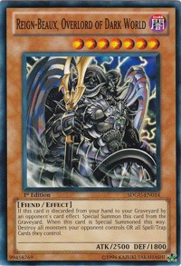 Reign-Beaux, Overlord of Dark World #SDGU-EN014