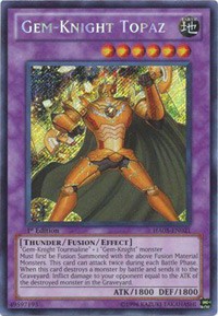 Gem-Knight Topaz #HA05-EN021