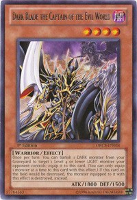 Dark Blade the Captain of the Evil World #ORCS-EN034