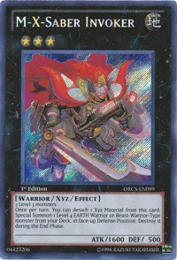M-X-Saber Invoker #ORCS-EN099