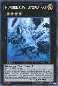 Number C39: Utopia Ray (Ghost Rare) #ORCS-EN040