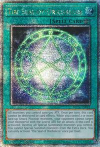 The Seal of Orichalcos (Quarter Century Secret Rare) #MP24-EN015