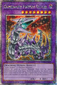 Chimeratech Fortress Dragon (Quarter Century Secret Rare) #MP24-EN022