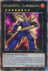 Coach King Giantrainer (Quarter Century Secret Rare) #MP24-EN034