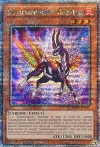Salamangreat Gazelle (Quarter Century Secret Rare) #MP24-EN049