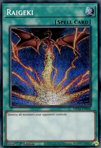 Raigeki (Alternate Art) #MP24-EN056