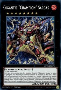 Gigantic "Champion" Sargas #MP24-EN071