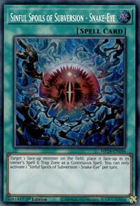 Sinful Spoils of Subversion - Snake-Eye #MP24-EN104