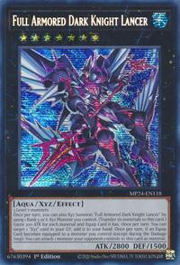 Full Armored Dark Knight Lancer #MP24-EN118