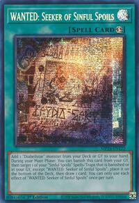 WANTED: Seeker of Sinful Spoils #MP24-EN122