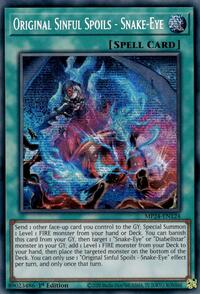 Original Sinful Spoils - Snake-Eye #MP24-EN124