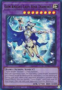 Gem-Knight Lady Rose Diamond #MP24-EN157