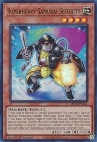 Superheavy Samurai Security #MP24-EN231