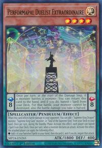 Performapal Duelist Extraordinaire #MP24-EN265