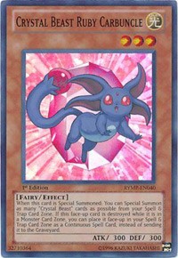 Crystal Beast Ruby Carbuncle #RYMP-EN040