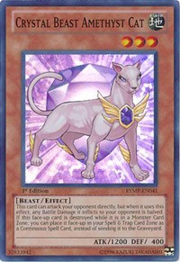Crystal Beast Amethyst Cat #RYMP-EN041