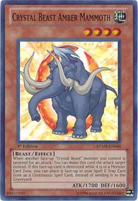 Crystal Beast Amber Mammoth #RYMP-EN044