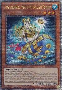 Abyssrhine, the Atlantean Spirit (Quarter Century Secret Rare) #ROTA-EN017