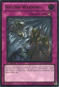 Solemn Warning (UTR) #DREV-EN077