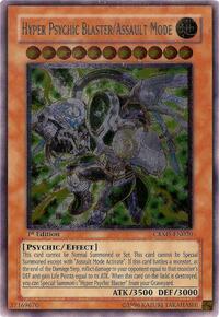 Hyper Psychic Blaster/Assault Mode (UTR) #CRMS-EN020