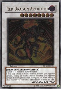 Red Dragon Archfiend (UTR) #TDGS-EN041