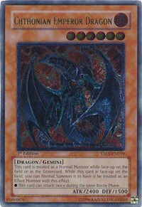 Chthonian Emperor Dragon (UTR) #TAEV-EN019