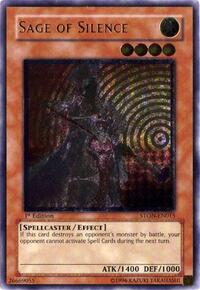 Sage of Silence (UTR) #STON-EN015