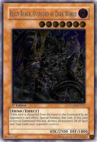 Reign-Beaux, Overlord of Dark World (UTR) #STON-EN017