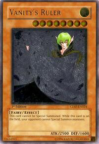 Vanity's Ruler (UTR) #CDIP-EN024