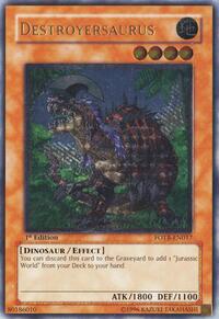 Destroyersaurus (UTR) #FOTB-EN017