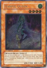 Harpie Queen (UTR) #FOTB-EN020