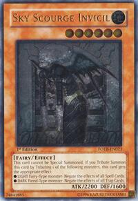 Sky Scourge Invicil (UTR) #FOTB-EN023