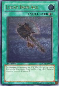 Lucky Iron Axe (UTR) #FOTB-EN037