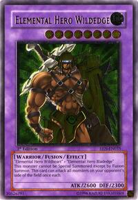 Elemental Hero Wildedge (UTR) #EEN-EN035