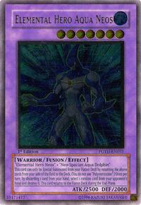 Elemental Hero Aqua Neos (UTR) #POTD-EN031