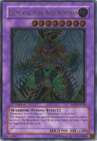 Elemental Hero Wild Wingman (UTR) #EOJ-EN035