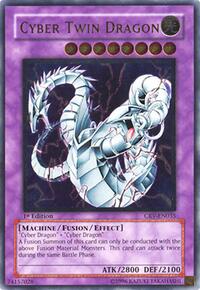 Cyber Twin Dragon (UTR) #CRV-EN035