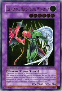 Elemental HERO Flame Wingman (UTR) #TLM-EN035
