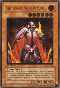 Thestalos the Firestorm Monarch (UTR) #RDS-EN021