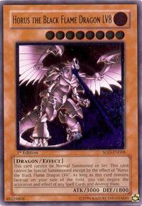 Horus the Black Flame Dragon LV8 (UTR) #SOD-EN008