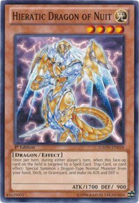 Hieratic Dragon of Nuit #GAOV-EN018