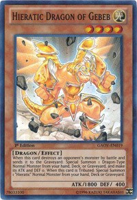 Hieratic Dragon of Gebeb #GAOV-EN019