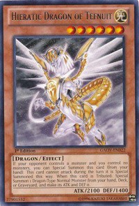 Hieratic Dragon of Tefnuit #GAOV-EN022