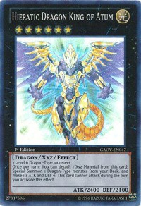 Hieratic Dragon King of Atum #GAOV-EN047